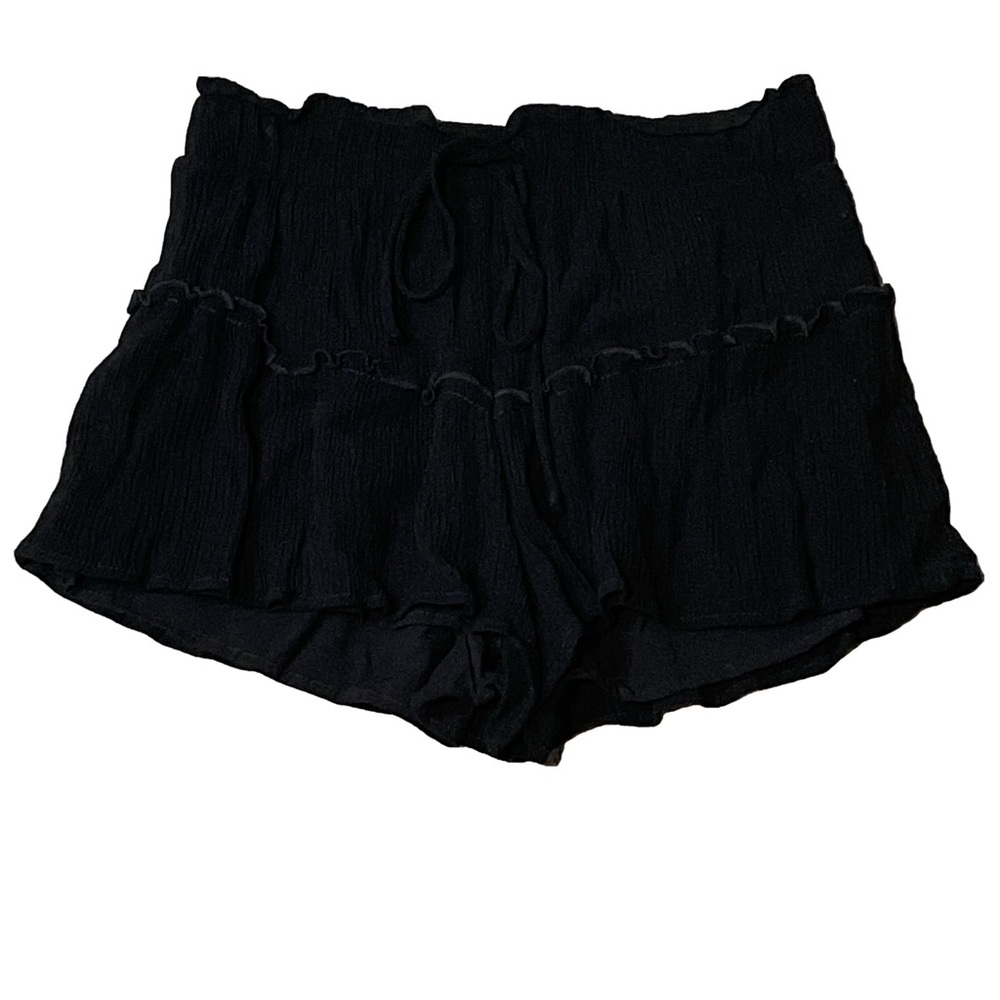 Altar’d State Black Ruffle Shorts Women's M